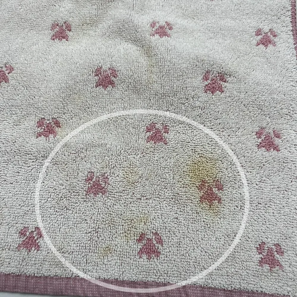 Vintage Towel Set Cottagecore Utica Cotton Sheep Rabbit Pink Fairy Kei